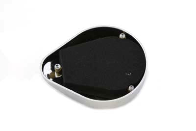 HARLEY 5 Zoll Teardrop Vergaserabdeckung Passend für 1990-1992 FXST, 1990-1992 FLST, 1990-1992 FXR, 19