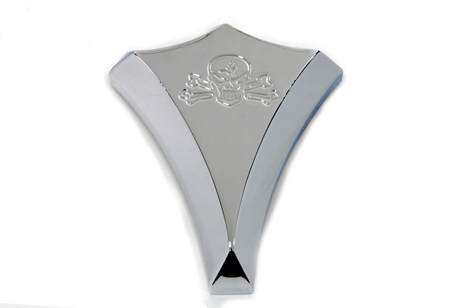 HARLEY Billet-Vergaserabdeckung Totenkopf-Design Chrom Passt für 1990-2017 FXST, 1990-2017 FLST, 1990-UP F