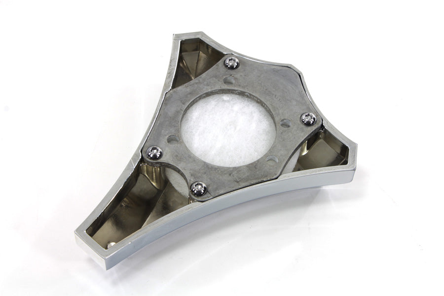 HARLEY Billet-Vergaserabdeckung Totenkopf-Design Chrom Passt für 1990-2017 FXST, 1990-2017 FLST, 1990-UP F
