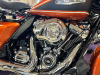 HARLEY 8 Zoll Teardrop Luftfilterdeckel Chrom Passend für 2008-2017 FXD, 2008-2017 FXST, 2008-2017 FL