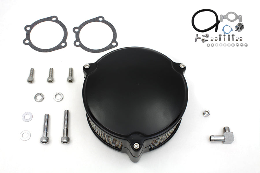 HARLEY New Era Luftfilter-Kit Schwarz Passend für 1993-1999 FXST, 1993-1999 FLST, 1993-1999 FLT, 1993-