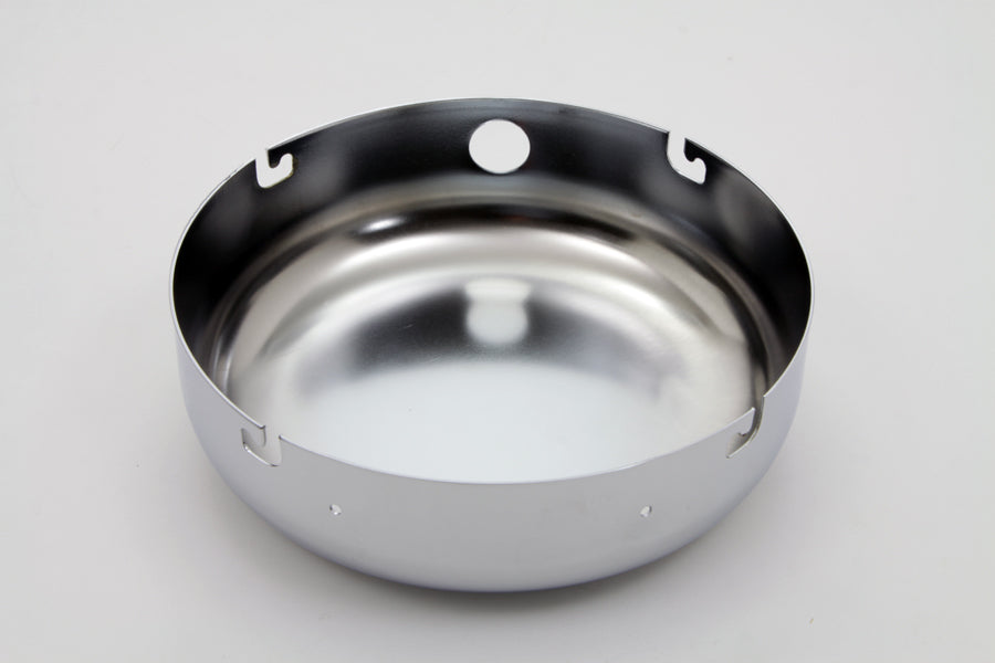 HARLEY Chrom 7 Zoll Luftfilterabdeckung Passend für 1941-1965 FL, 1941-1952 W, 1941-1957 G, 1941-1952
