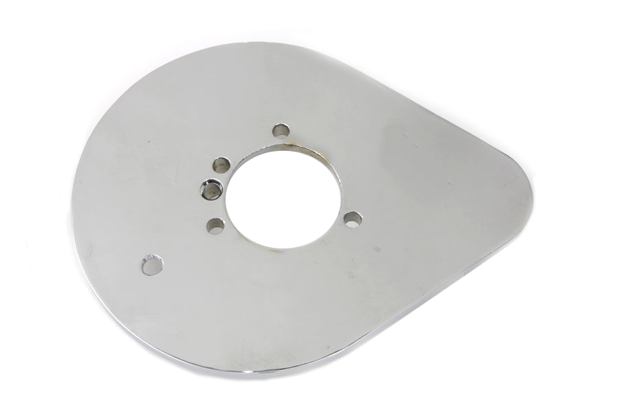 HARLEY Chromlegierung Luftfilter-Grundplatte Passend für 1972-1976 FL, 1972-1976 FX, 1972-1976 XL,