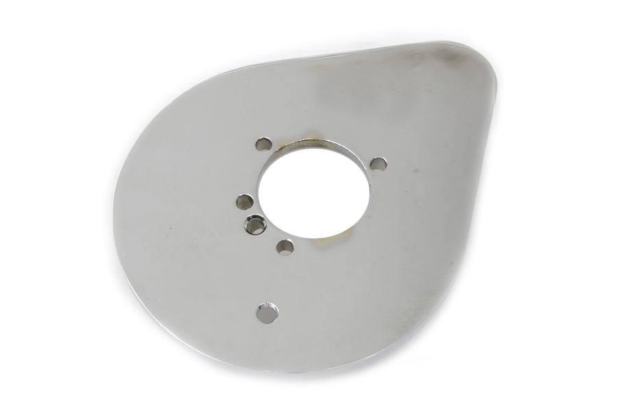 HARLEY Chromlegierung Luftfilter-Grundplatte Passend für 1972-1976 FL, 1972-1976 FX, 1972-1976 XL,