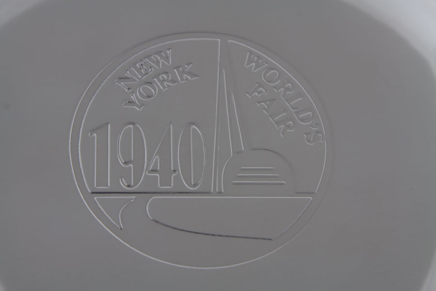HARLEY 7 Zoll World's Fair Logo Chrom Luftfilterabdeckung Passt für 1941-1965 FL, 1941-1952 W, 1941-19