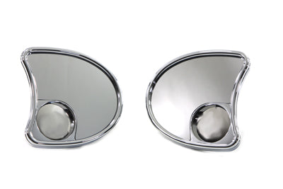 HARLEY Split Vision Verkleidungsspiegel-Set, passend für FLHT ab Bj. 1996