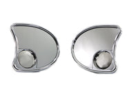 HARLEY Split Vision Verkleidungsspiegel-Set, passend für FLHT ab Bj. 1996