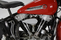 HARLEY Linkert Vergaserabdeckung mit Halterung Passend für 1936-1952 W,   1941-1987 FL,   1971-1987 XL,   1971-