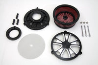 HARLEY Wyatt Gatling EFI Air Cleaner Assembly Black fits 2008-2013 FLT,