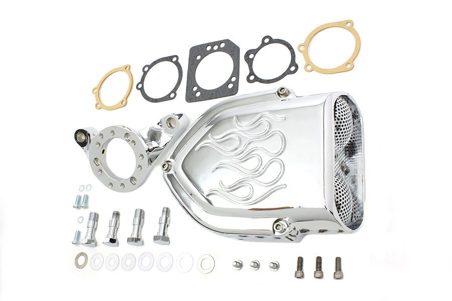 HARLEY Wyatt Gatling Luftfilter-Kit Passend für 1993-2006 FXST, 1993-2006 FLST,