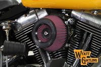 HARLEY Wyatt Gatling Air Cleaner Assembly fits 1993-2007 FXST,  1993-2007 FXD,