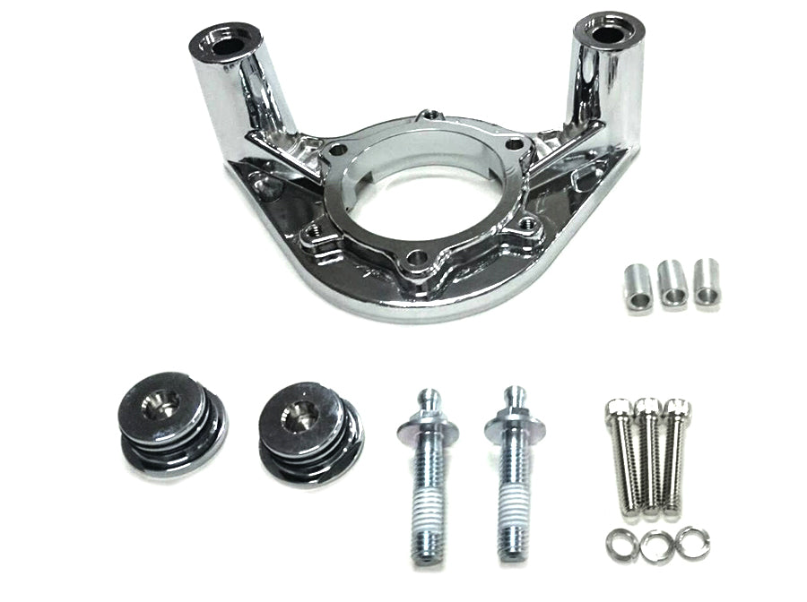 HARLEY 50mm EFI Entlüftung/Luftfilter Montagesatz Passend für 2008-2016 FLT, TC Modelle 2016-2017 FLST, 2016-