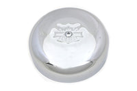 HARLEY 7 Zoll Runder Luftfilter Chrom Passend für 1971-1987 XL, 1971-1992 FX, 1971-1992 FL,