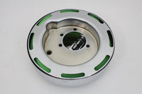 HARLEY 7 Zoll Runder Luftfilter Chrom Passend für 1971-1987 XL, 1971-1992 FX, 1971-1992 FL,