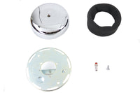 HARLEY 7 Zoll runder Luftfilter Chrom Passend für 1990-2015 FXST, 1990-2015 FLST, 1990-2007 FLT, 199