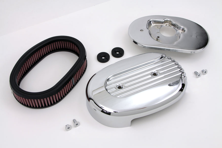 HARLEY Ovaler Luftfilter Kit passend für 1971-1986 XL,