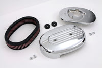 HARLEY Ovaler Luftfilter Kit passend für 1971-1986 XL,
