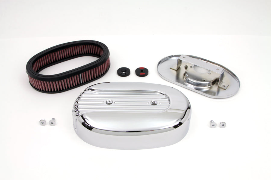 HARLEY Ovaler Luftfilter Kit passend für 1971-1986 XL,