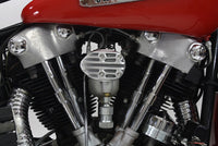 HARLEY Linkert Finned Bird Deflector Passend für 1941-1965 FL, 1941-1952 W,