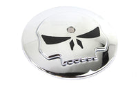 HARLEY Wyatt Gatling Skull Air Cleaner Cover Insert fits 1999-2013 FLT,  2000-2015 FXST,  1999-2008 FXD,  2000-2015 FLST,