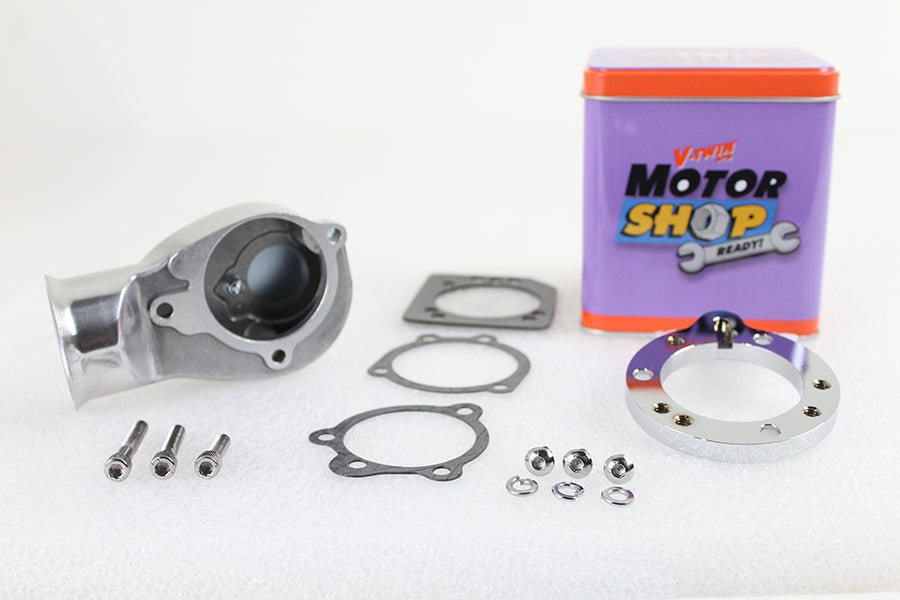 HARLEY Tourist Trophy CV-Vergaser-Luftfilterkit, poliert, passend für 1988–2006 XL, 1993–2006 FX,