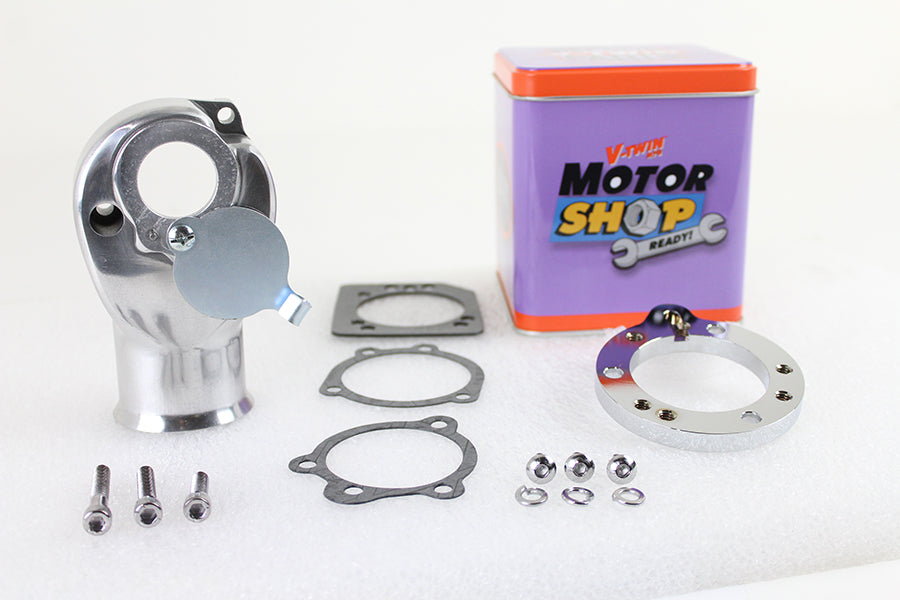 HARLEY Tourist Trophy CV-Vergaser-Luftfilterkit, poliert, passend für 1988–2006 XL, 1993–2006 FX,
