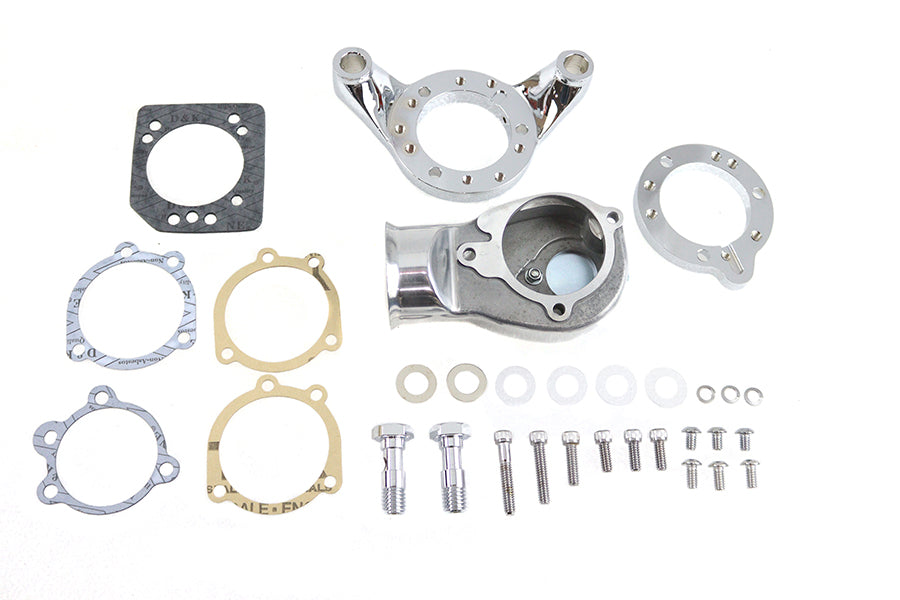 HARLEY XL Carburetor Snoot Kit Alloy fits 1991-UP XL,