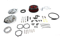 HARLEY Extreme Billet Luftfilter Kit Luxe Style Chrom Passt 1999-2017 FXD,   1999-2007 FLT,   1999-