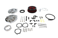 HARLEY Extreme Billet Luftfilter-Kit Torque Style Chrom Passend für 1999-2017 FLT, 1999-2007 FLT, 199