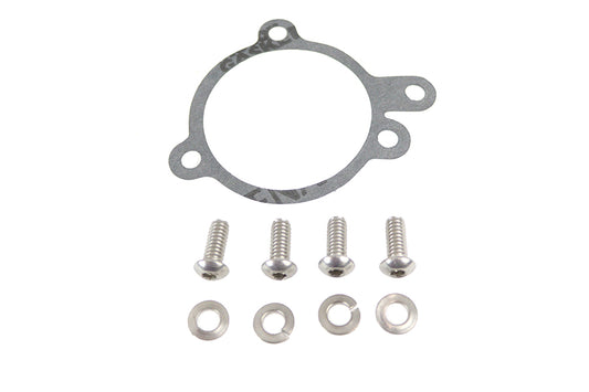 HARLEY Shorty Luftfilterhalterung Kit Edelstahl Passend 0-  Custom, Anwendung für Super E"