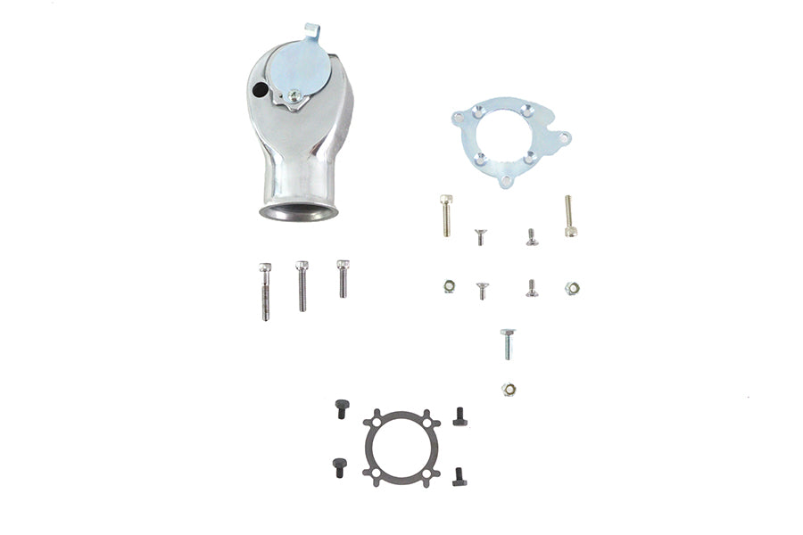 HARLEY Linkert Vergaser Luftfilteransatz Passend für 1941-1965 FL,   1937-1957 G,   1937-1952 W,