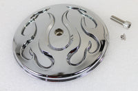 HARLEY Wyatt Gatling Flame Air Cleaner Cover Insert fits 1999-2013 FLT,  2000-2015 FXST,  1999-2008 FXD,  2000-2015 FLST,