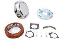 HARLEY 7 inch Round Air Cleaner Assembly Chrome Fits 1972-1984 FL,   1972-1984 FX,   1972-1984 FX,