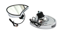 HARLEY Verkleidungsspiegel-Set Chrom passend für 1996–2010 FLHT,