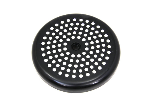 HARLEY Black Swiss Cheese Air Cleaner Cover Fits 0-  Custom, application