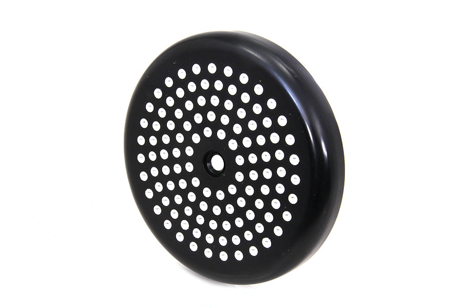 HARLEY Black Swiss Cheese Luftfilterabdeckung Passt für 0-  Custom, Anwendung