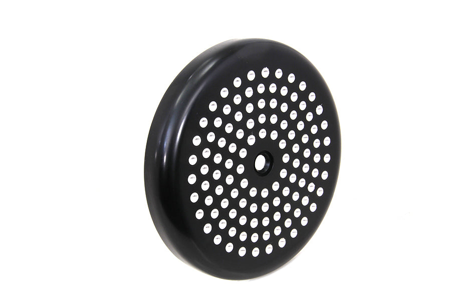 HARLEY Black Swiss Cheese Luftfilterabdeckung Passt für 0-  Custom, Anwendung