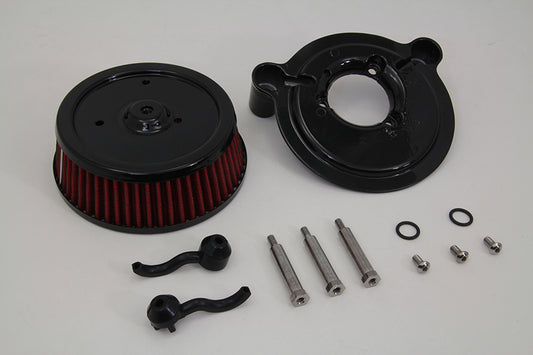 HARLEY Luftfilter und Grundplatte Passend für 2004-2007 FXD, 2001-2015 FXST, 2001-2015 FLST, 2002-