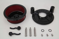 HARLEY Air Cleaner and Backing Plate Fits 2004-2007 FXD,   2001-2015 FXST,   2001-2015 FLST,   2002-