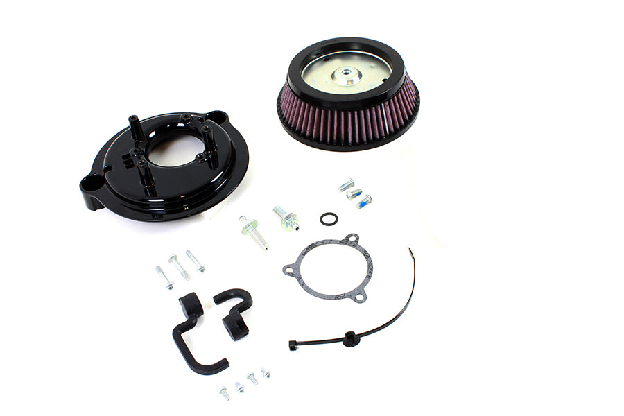 HARLEY Performance Runder High Flow Luftfilter-Kit Passend für 2017-UP FLHR, 2017-UP FLHT, 2017-UP FLHX