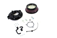 HARLEY Performance Runder High Flow Luftfilter-Kit Passend für 2017-UP FLHR, 2017-UP FLHT, 2017-UP FLHX