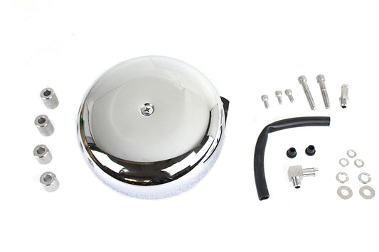 HARLEY Round Air Cleaner Smooth fits 1990-2015 FLST,   1990-2015 FXST,   1988-1990 XL,