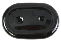 HARLEY Oval Air Cleaner Cover Black Fits 1971-1984 FL,   1971-1984 FX,   1984-1989 FXST,   1986-1989