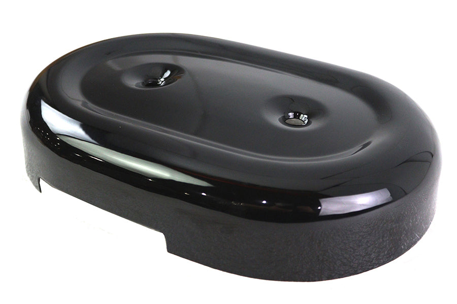 HARLEY Oval Air Cleaner Cover Black Fits 1971-1984 FL,   1971-1984 FX,   1984-1989 FXST,   1986-1989