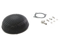 HARLEY Wyatt Gatling Round Mesh Air Cleaner Black fits 0-  Custom,