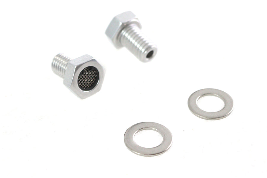 HARLEY Entlüftungsschrauben-Kit Passend für 1991-UP XL, 1993-1999 FLST, 1993-1999 FXST, 1993-1999 FXR, 199