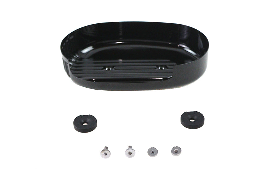 HARLEY High Flow Air Cleaner Cover Black Fits 2004-UP XL,