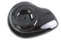 HARLEY 8 Zoll Teardrop Luftfilterdeckel Schwarz Passend für 2008-2017 FXD, 2008-2017 FXST, 2008-2017 FLS