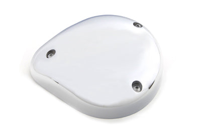 HARLEY 5 Zoll Teardrop Vergaserabdeckung Chrom Passt für 1993-2006 FXST, 1990-1992 FLST, 1990-1992 FX