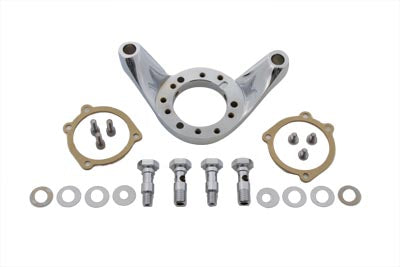 HARLEY Luftfilterhalterung Kit Chrom Billet Passend für 1993-2015 FXST, mit Vergaser oder EFI 1993-2015 F